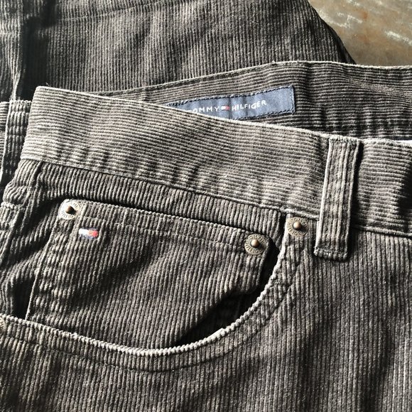 Tommy Hilfiger 42" Gray Cords #2 - Picture 1 of 8
